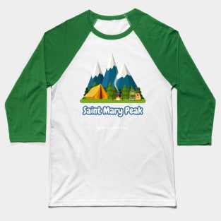 Saint Mary Peak Baseball T-Shirt